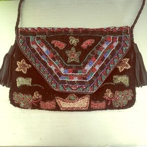 Envelope-style crossbody bag